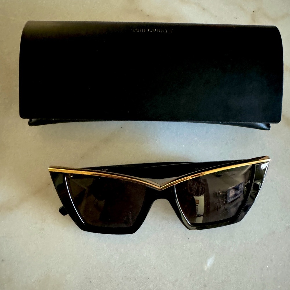 SAINT LAURENT Cat Eye Sunglasses